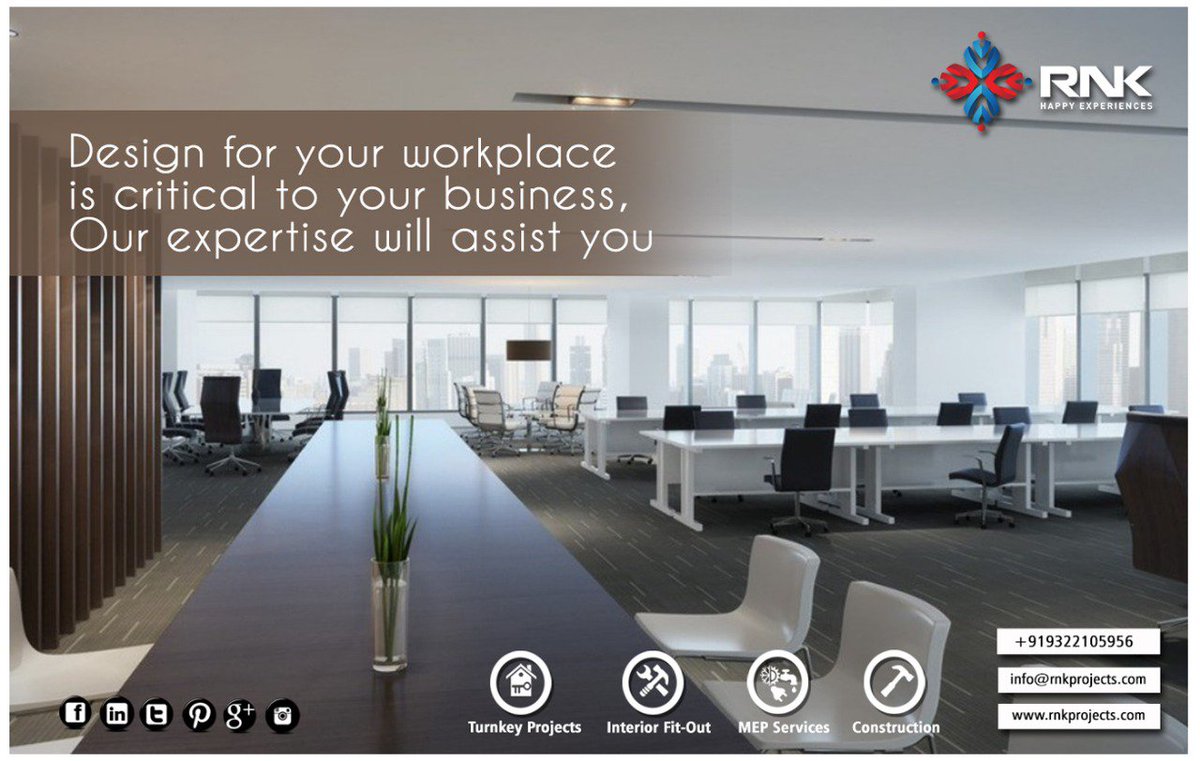 rnkprojects's tweet image. #RNKProjects #happyexperiences #creatingreality #construction #architecturalplanning #interiordesign #turnkeyinterio #mepervices #civil #performance #makeinindia
log on to : rnkprojects.com