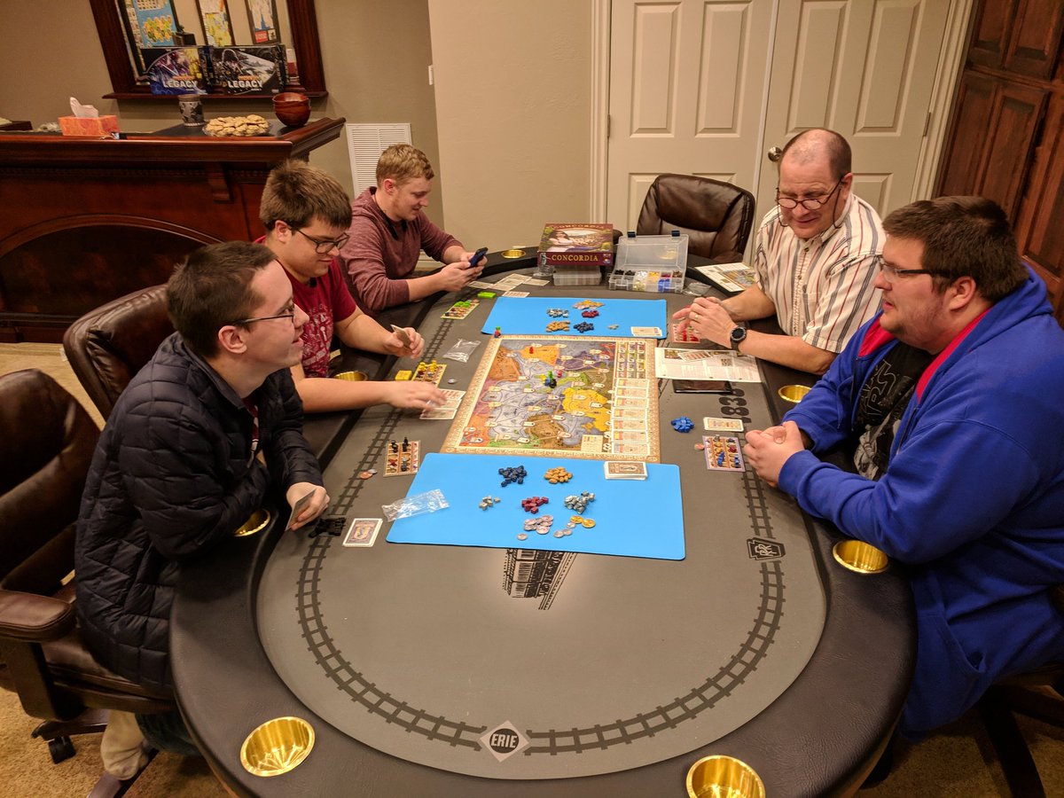 Freshman game night in the foreground, cookies in the background 😊