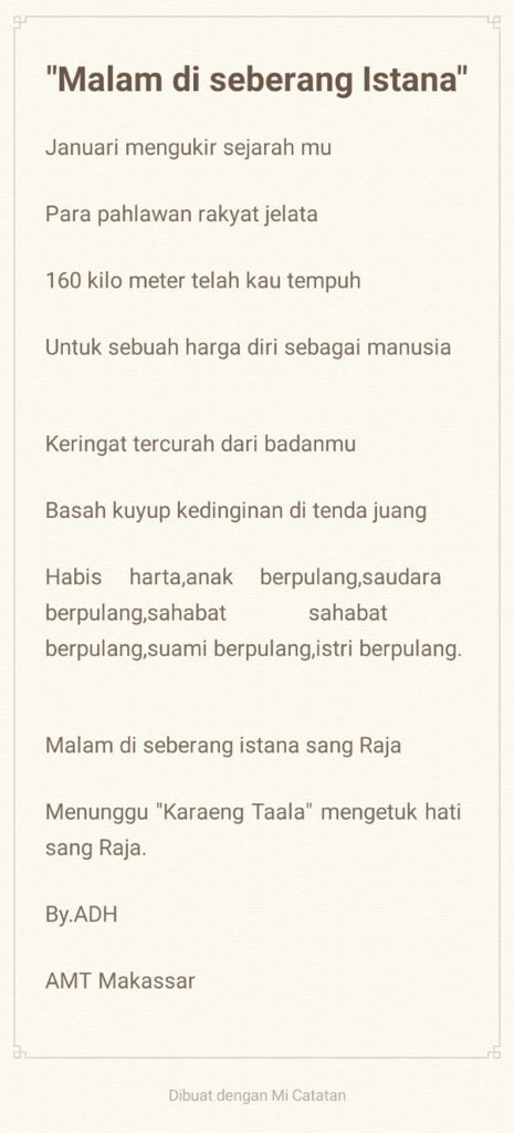 istichori21's tweet photo. @pointer_ID @jokowi @prabowo @karniilyas @rockygerung @anwar_palu @tvOneNews @ILCtv1 @sandiuno 
#puisianakmakassar
#ewakomakassar https://t.co/i6gRNQ2ZwX
