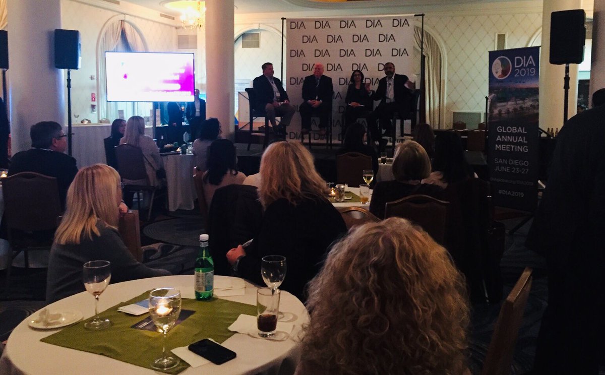 MeredithKags's tweet image. Tonight we celebrated the launch of the #DIA2019 Program Agenda!  We hosted a live AI chat with @Microsoft, @Pfizer, and @Sanofi
#contentpreview @DrugInfoAssn