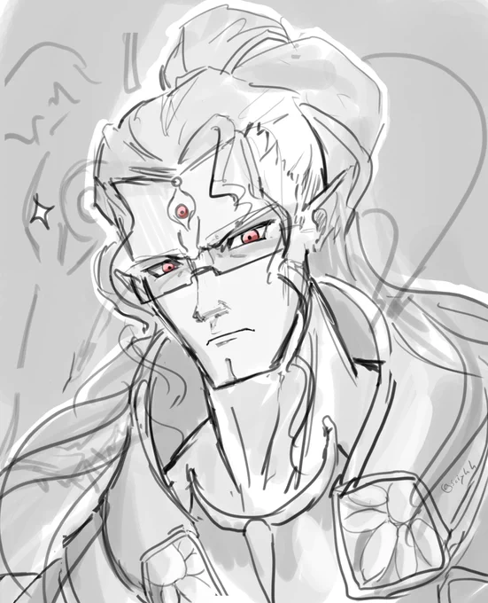 First colorless armored dragon.

with glasses? 