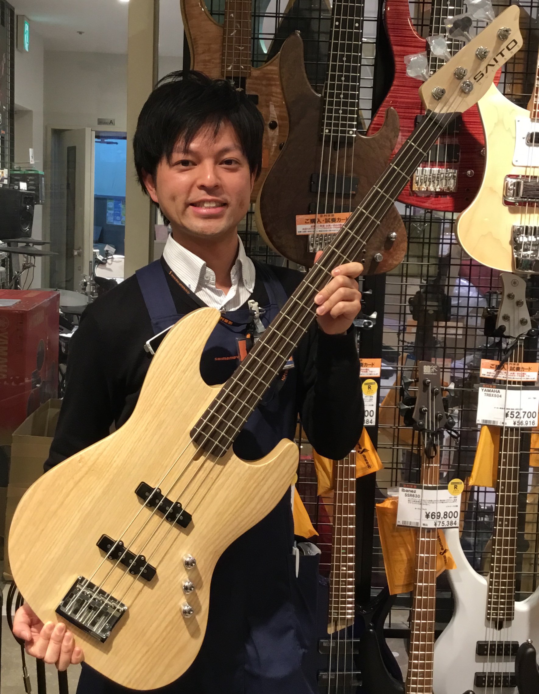 島村楽器 新所沢パルコ店 エレキベース 遂にsaito Guitarsのベース S 4b が入荷しましたー 見た目も カッコイイですし ハリと艶があり クリアなサウンドでとても使いやすいベースです これは良い 期待通りです 是非 皆様にもお試し下さい