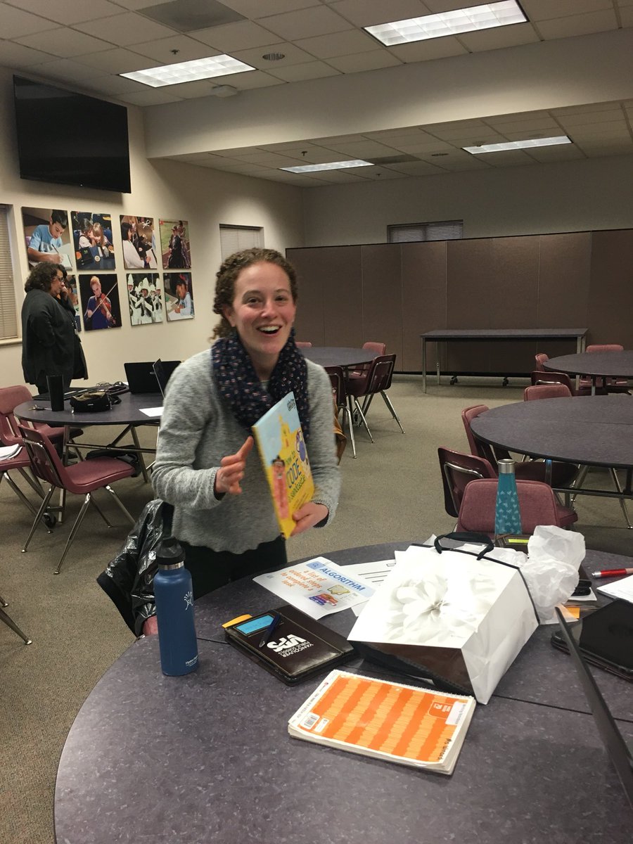 Byrne_VPS's tweet image. Great evening spent with our @VancouverSD coding pilot teachers &amp;amp; TLs discussing computational thinking integration throughout the curriculum. Can’t wait to see what they create with their new picture books! #VPSSuccess #weLearnVPS @GilSciKahuna @ErichaAnderson @WayneITF