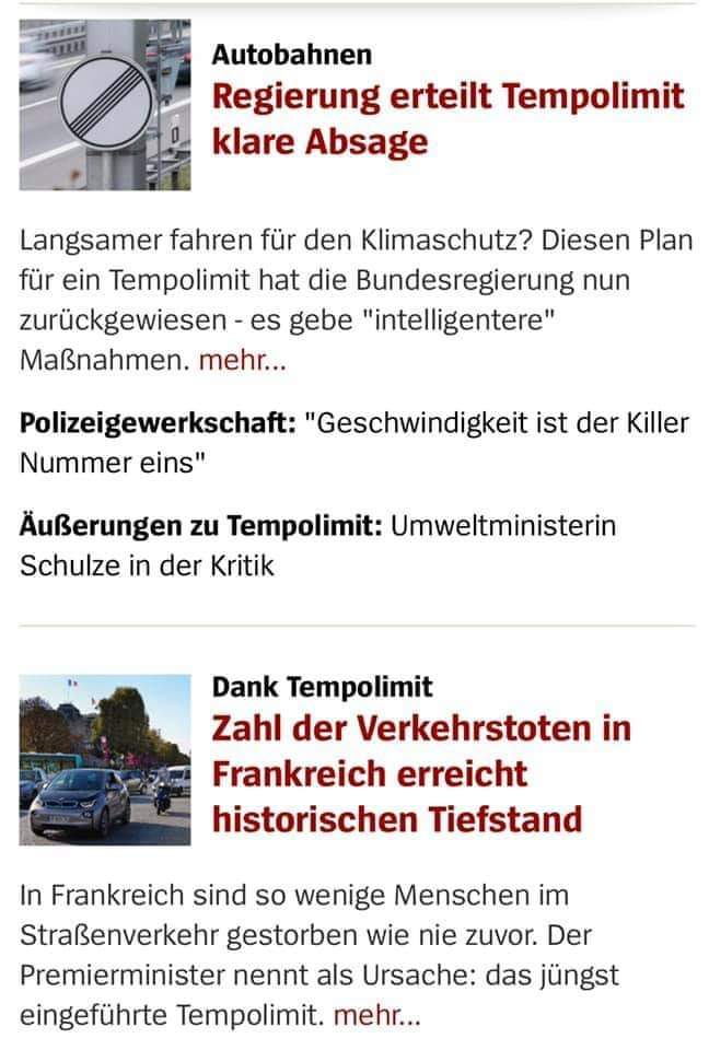 ThomasSemmelman's tweet photo. Finde den Fehler. #Tempolimit #Klimaschutz #Verkehrswende #gesundermenschenverstand https://t.co/6JBBHJz5bK