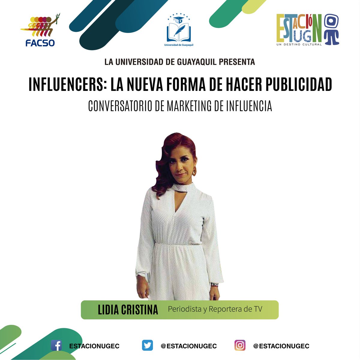 Panelista Invitada👇👇
✨Conferencista Mkt De Influencer✨
Jueves 31/12h00/Auditorio Facso