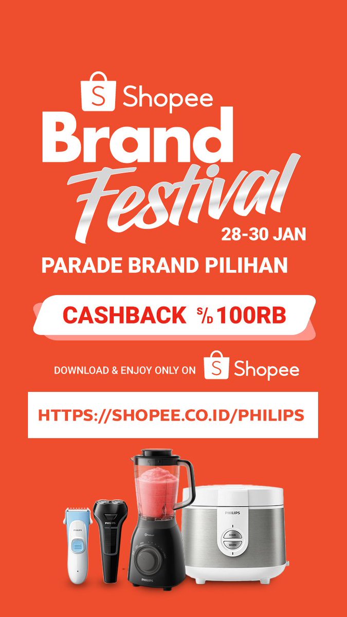 Temukan promo exclusive Philips hanya di Philips Official Store Shopee Mall. lihat disini shopee.co.id/philips