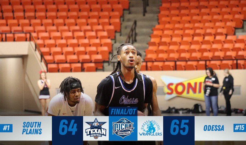 thmcghee's tweet photo. Shout out to @CoachHJenkins and Odessa JC for knocking off #1 South Plains tonight..Hats off to two fine programs...🏀🏀 @JamesRedus4 https://t.co/qkWFo26MxI