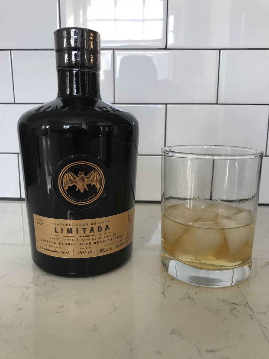 hemingwayokc's tweet photo. One of our all-time favorites. @BACARDI Gran Reserva Limitada is matured in barrels under the Puerto Rican sun for 12 years. Best if you drink it neat and with a friend 🥃🥃 https://t.co/kdCGjVo0Vv