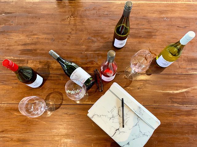 MEET THE MAKER • Our sommelier Freddie and our chefs tasting @larkhillwine to create the menu for next week's Meet the Maker dinner. It'll be an intimate evening getting to know Chris, sharing stories and learning about the vineyard's philosophies an… bit.ly/2FXCZeo