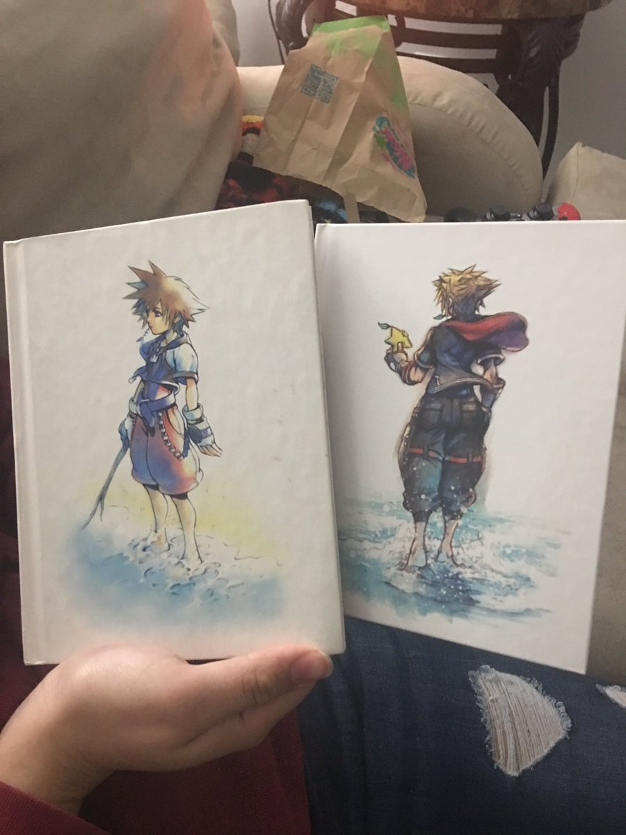 SwitchThaWeirdo's tweet photo. Had a good cry holding my copy in my hands. So many years and memories with this series I hold so dear to me...

I can’t wait.

Tomorrow, Sora, we’re gonna make things right.

#kingdomheart3 https://t.co/D179rctnLU