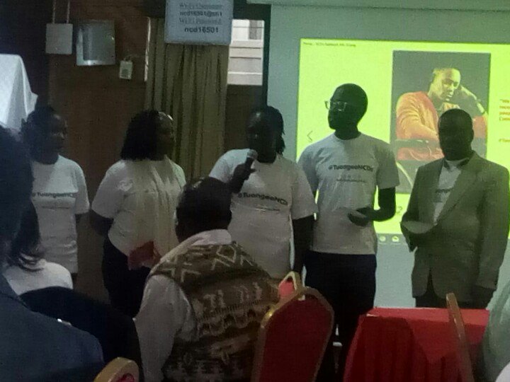 Non Communicable Diseases launching their agenda @silverspringshotel #TuongeeNCDs #LetsTalkNCDs #enoughNCDs #cscfkenya