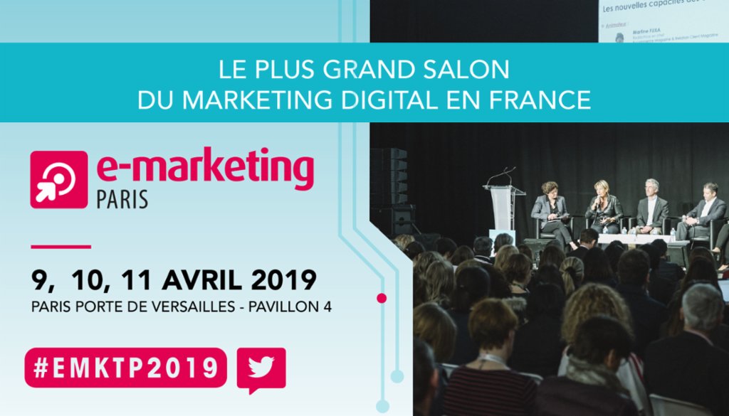 ChbBatista's tweet photo. Le #MarketingDigital fait son show du 9 au 11 avril à Paris sur #EMKTP2019 ! J'y participe et vous ? https://t.co/hIeJBWwCNt https://t.co/oAO2SzwmrG
Qui sera au salon le 10 avril PM ?