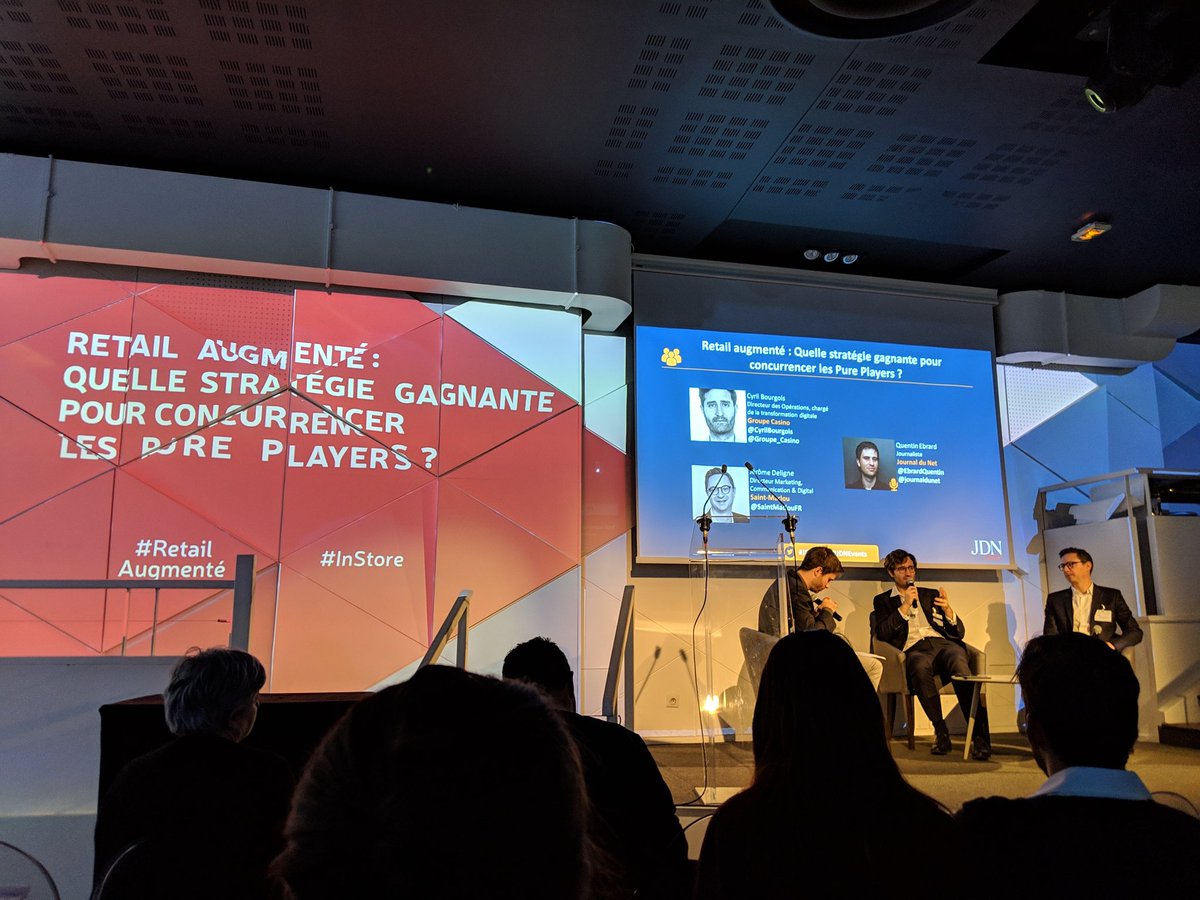 A2SParis's tweet photo. #Amazon bouleverse les usages et le comportements des consos, mais les retailers français se réinventent et innovent pour répondre aux nouvelles exigences des #clients @JDNEvents #JDNstore https://t.co/lizKw2Ev1e