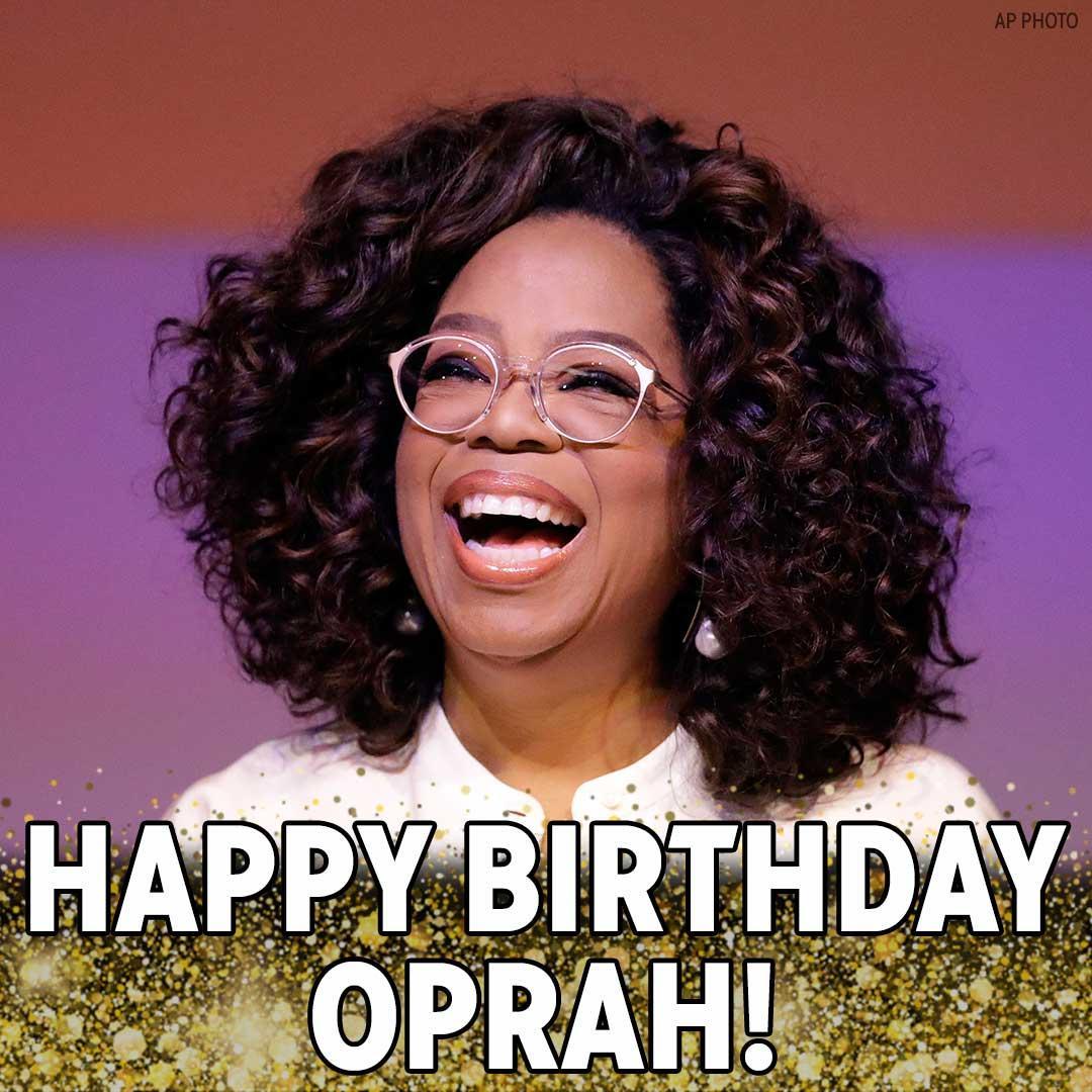 Happy Birthday, Oprah Winfrey! The media mogul and former talk show host turns 65 today. Happy Birthday, 