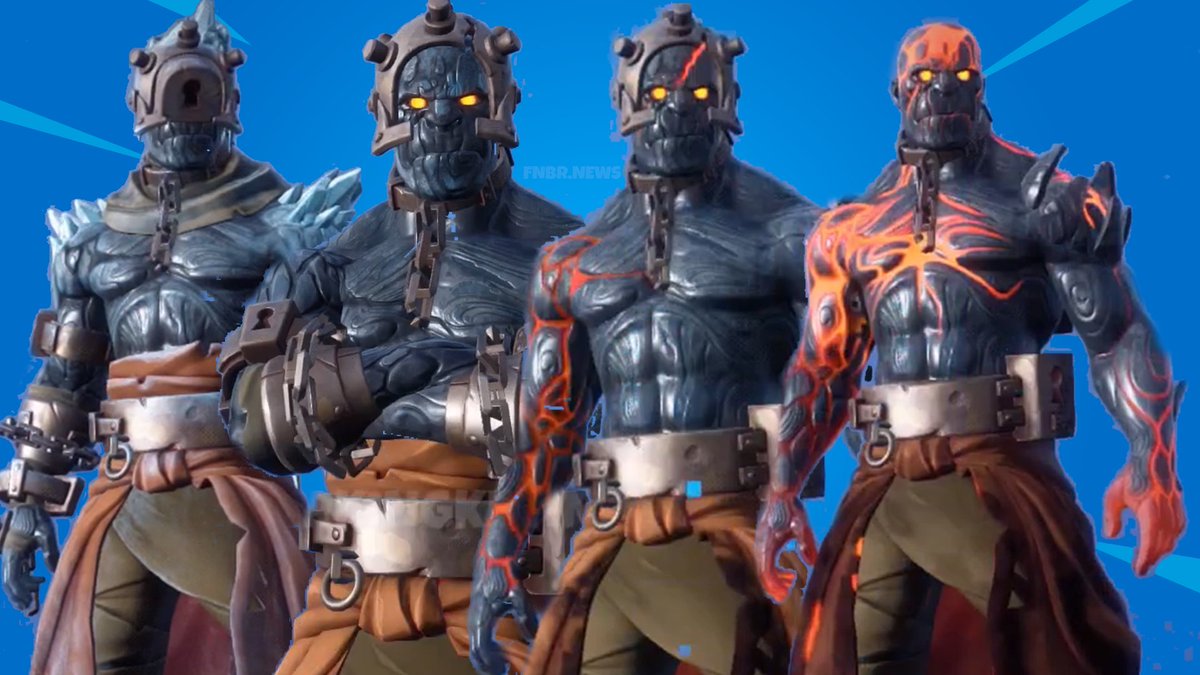 Fortnite’s Prisoner Skin has leaked. It looks like he’ll summon the earthquake event with a possible Volcano! #fortnite #battleroyale #fortniteleaks