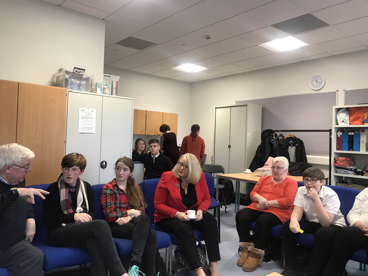 CSlowther's tweet photo. It was such a pleasure to welcome @ChristinaSNP to @DunbarGrammar to hear about the array of intergenerational work we do with the wider community. #RISE https://t.co/Caj6ht3bY7