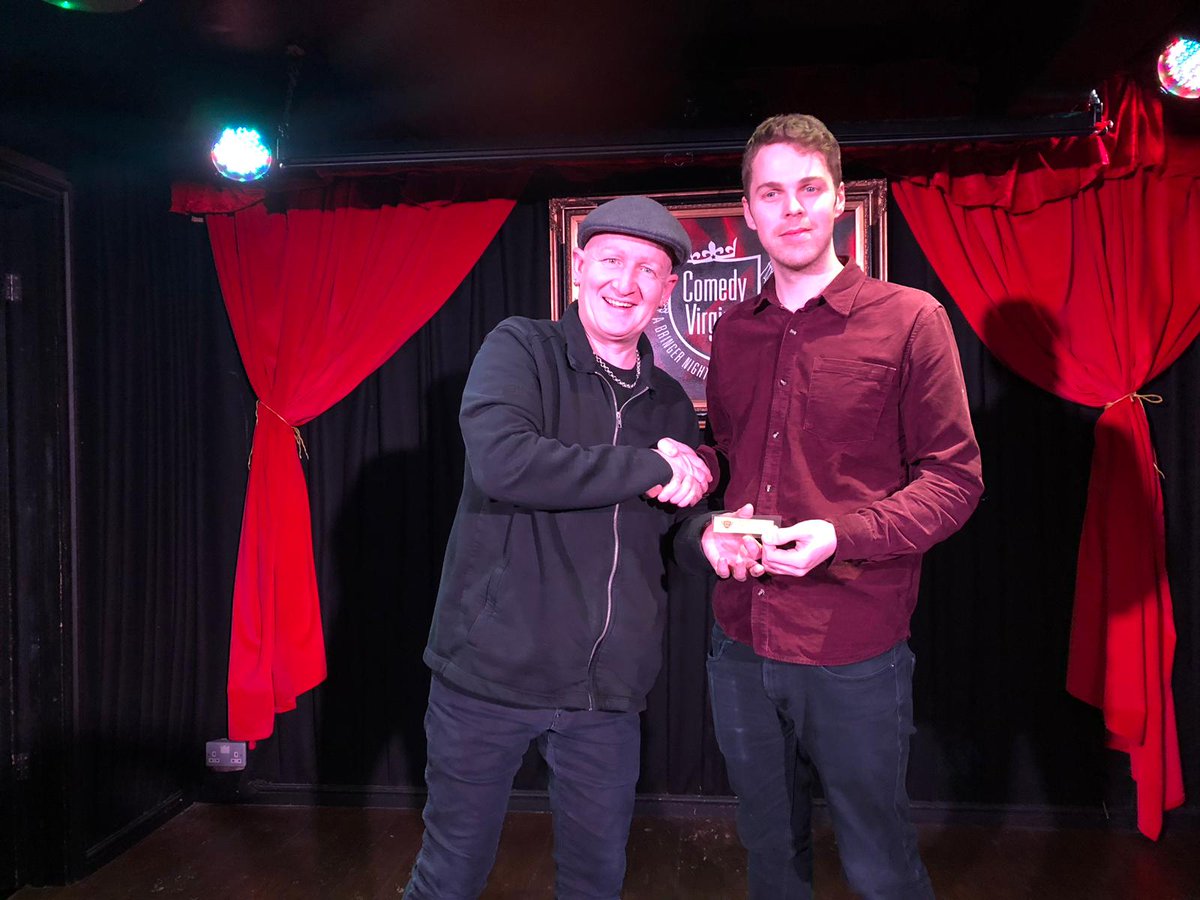 ComedyVirgins's tweet photo. WE HAVE OUR FIRST #CVMT19 FINALISTS!
Huge congratulations to @fabbakewellboy - Martin Durchov - Emily Woods - @funsaba - Robbie Fox ! &amp; to ShirlNDave Bursary winner - @CCarzana HEAT B is tonight at 7.30pm (comics to arrive 7pm)... free entry, bring all your friends! https://t.co/4xyeaQOkZk