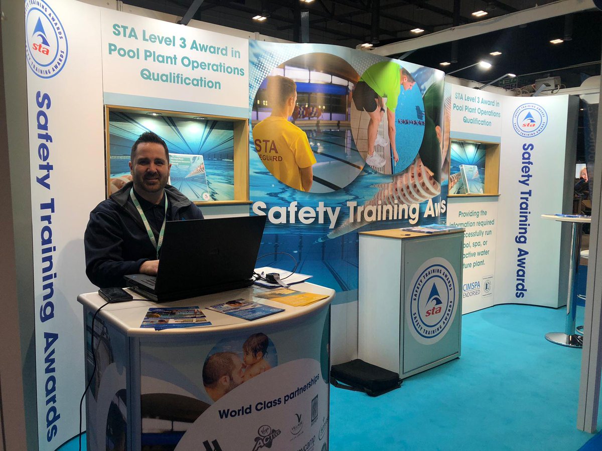 STA_HQ's tweet image. The Pool Plant team had a great first morning at @SPATEX_show hosting their annual conference.  The team are also on Stand F21 offering expert advice and information on training opportunities - drop by and say hello!