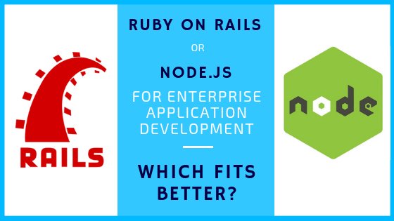BoTreeTech's tweet photo. Which fits better for developing an enterprise application, #NodeJS or #ROR ?
Read more: https://t.co/2ySfxL5Qs8
#BoTreeMobileApp #BoTreeTechnologies #BoTreeROR https://t.co/bCenj2YOKU