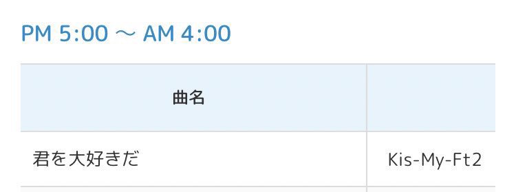 ABKis_Michu's tweet photo. https://t.co/MavdK13hcX…
君を大好きだ/Kis-My-Ft2
1/29〜2/4
PM5:00〜AM4:00
今日の17時からだー!!!
ファミマさんありがとう〜〜!🐈
#ファミマ
#storemusic
#君を大好きだ
#キスマイ https://t.co/w2ArqRnov6