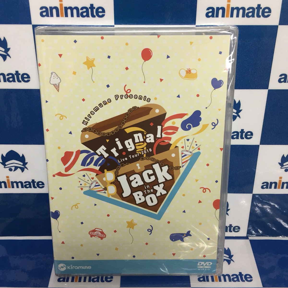アニメイト天王寺 平日12時から時まで土日祝11時から19時まで 今日という日に 乾杯 Trignal Live Tour 18 Jack In The Box Dvdが入荷しました 6 3に行われた幕張メッセでのとっても楽しい ライブdvdが やっと お家でも楽しめ