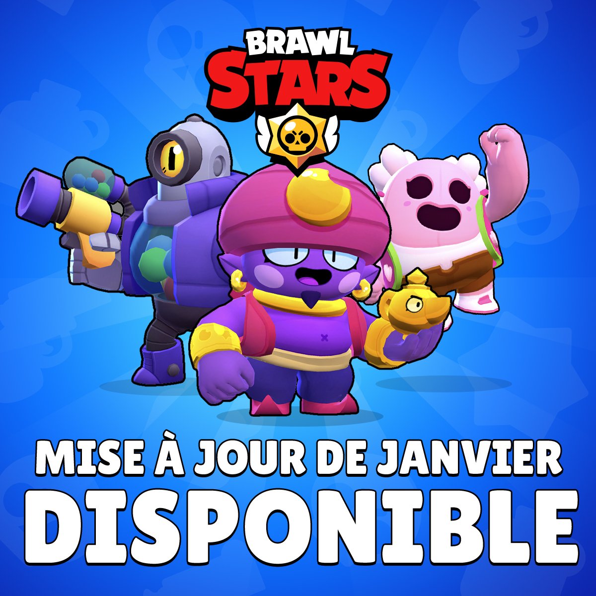 Brawl Stars Fr On Twitter La Mise à Jour De Janvier Est Sur Le Point 