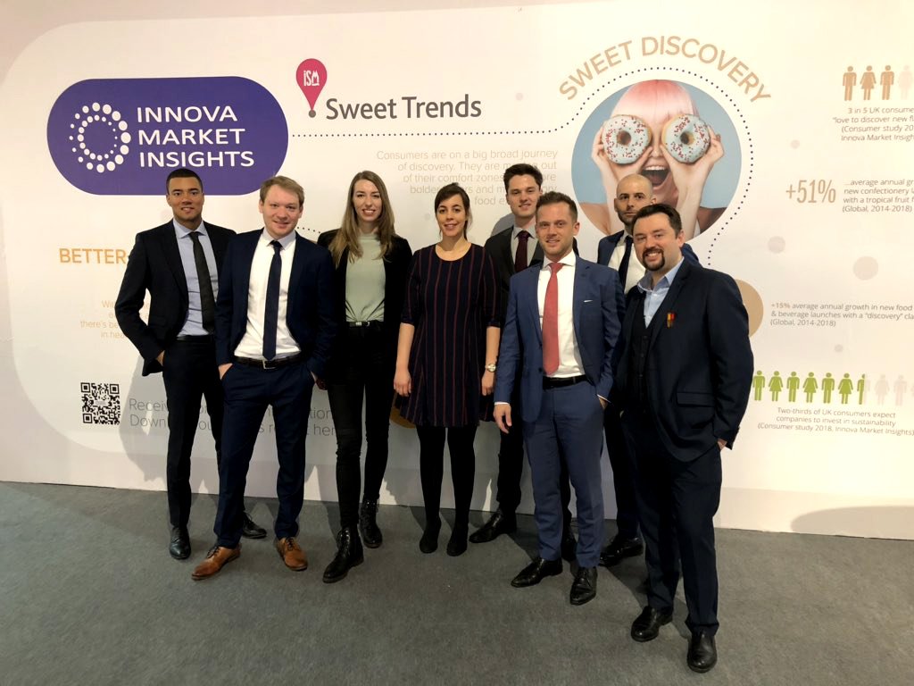 innovatrending's tweet photo. Come visit the team today at #ISM2019 in Cologne (Hall 5.2, Stand #A018). #innovatrending #insights #consumerinsights https://t.co/wEZnqSOzNl
