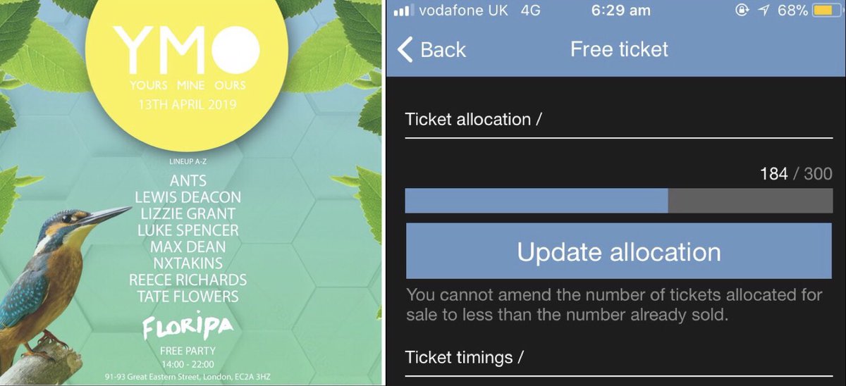 Make sure you have got your tickets early as there won’t be any on the door for this one!
🔽🔽🔽🔽🔽🔽🔽🔽🔽🔽🔽🔽
residentadvisor.net/events/1207517