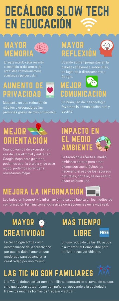 CotsMariona's tweet image. &quot;Diez ideas Slow Tech para educación&quot; #MP1013B #SlowTech #SlowTechEdu @jordi_a