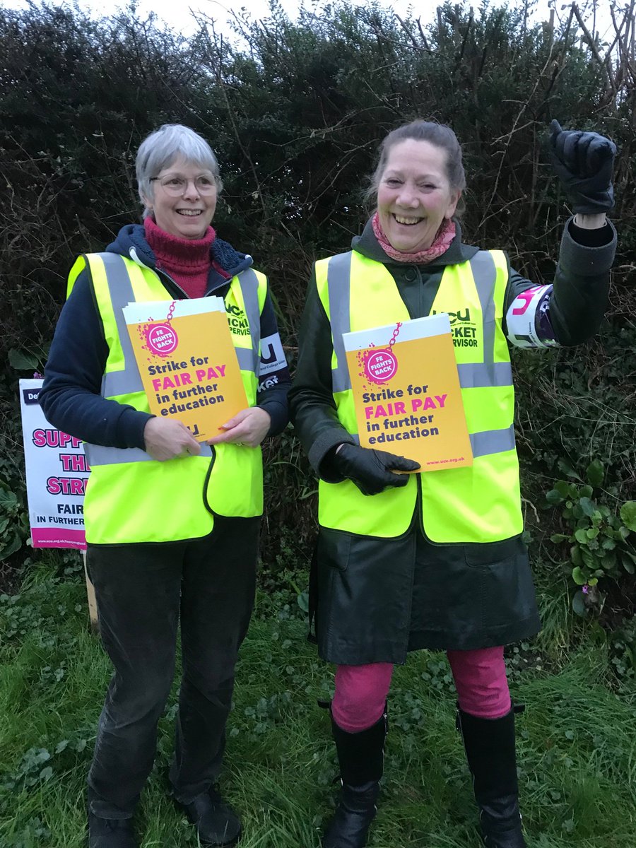UCUSOUTHWEST's tweet image. PETROC PICKETS READY TO GO