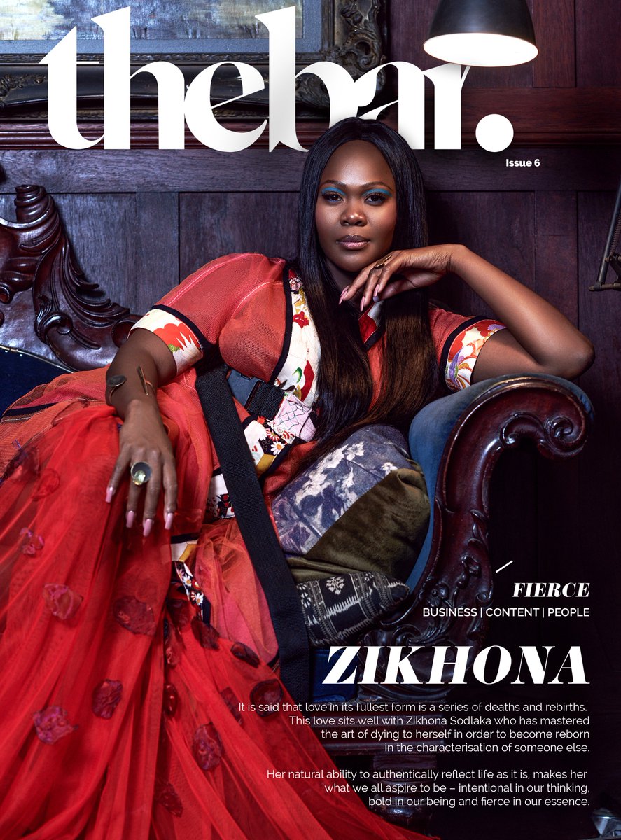 February never felt so fierce. We usher it in with actress <a href="/zikhonasodlaka/">Zikhona Sodlaka</a> who reminds us that a Goddess does not rule the world - she is the world. Experience her world with us - Link in bio.

#thebarMagazine #thebar #FebIssue #ZikhonaSodlaka