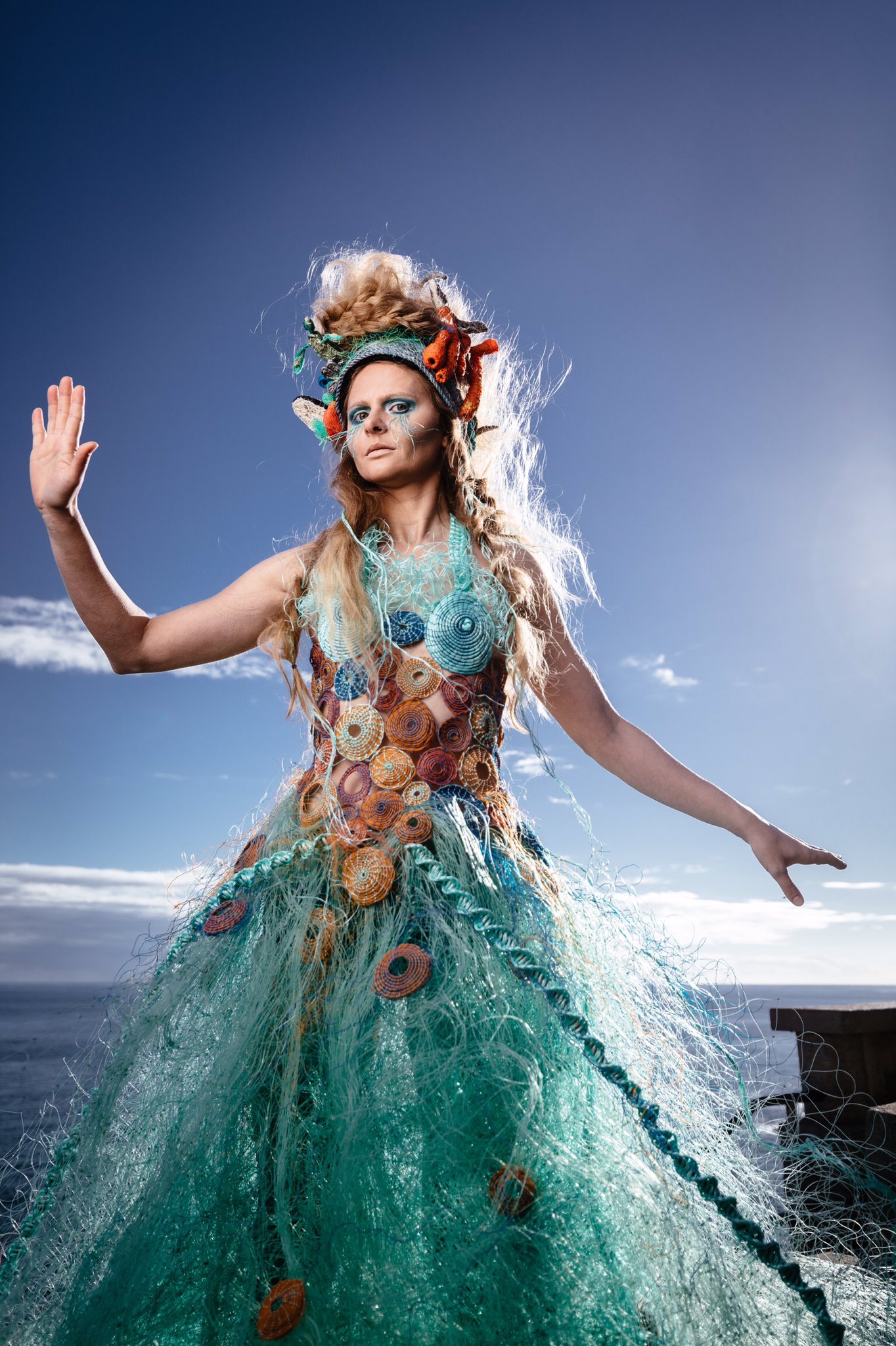 Fishing clearance net dress