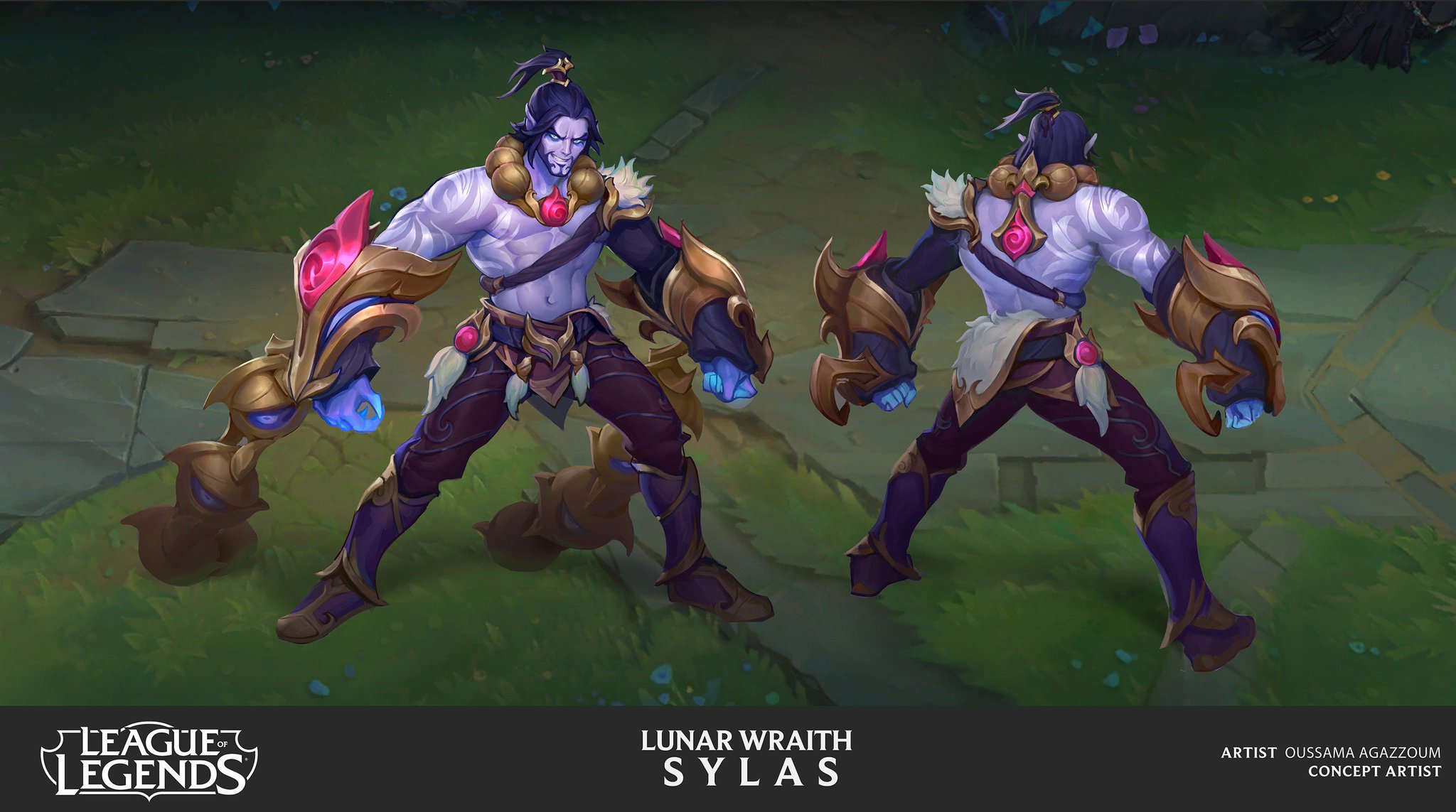 “So happy i can finally share the work i did for Lunar wraith Sylas , i hop...