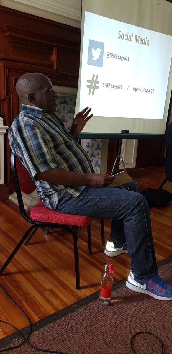 MbaliGwacela's tweet image. &quot;There is no such thing as climate smart agriculture&quot;. Prof Mafongoya&apos;s bold statement this morning @SHEFSagro21 plenary
#controversialThoughts #opinions #CHEFSagro21  #letsTalkFarming #SHEFSglobal #ukzn