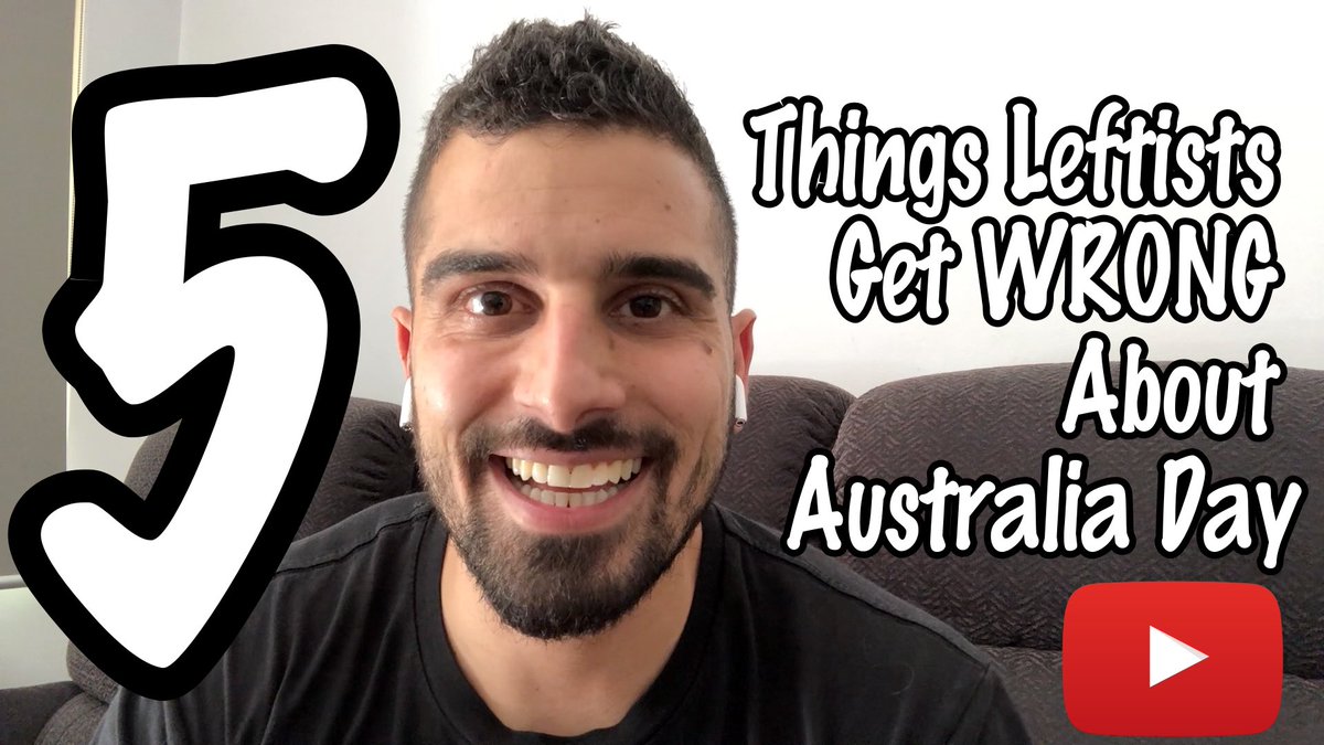 New video: 5 Things Leftists Get WRONG About Australia Day.

WATCH NOW 👉 youtu.be/PR-lQouV4iI