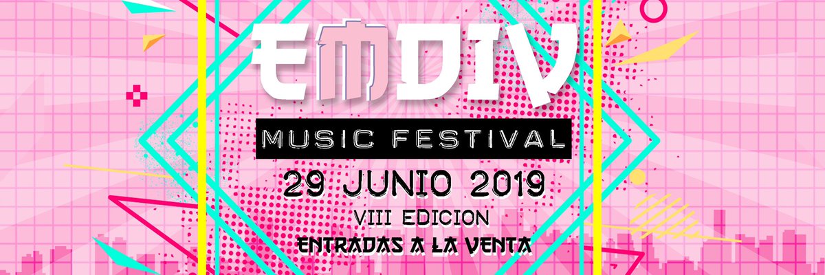 EmdivFestival's tweet photo. ⏰HOY A LA 23:59 SUBIDA DE PRECIO DE ENTRADAS🔥🎟🔥🎟🔥

...Y MAÑANA A LAS 11:30 PRIMERAS CONFIRMACIONES🎸🕺🏻🎸👨🏻‍🎤🎸💃🏻🎸

🔰Venta online e info de venta fisica:
👉 https://t.co/wPB3obtifp

#YoVoyAlEmdiv #EMDIV2019 #Elda #Emdiv https://t.co/v7fGoxTkH6
