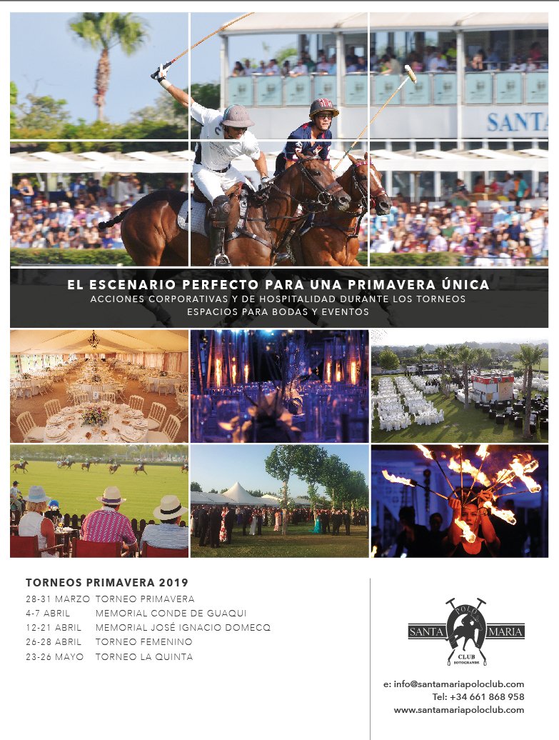 Polo y eventos en un escenario único en en el Sur del Sur de España #santamariapoloclub #sotogrande #campodegibraltar #eventos #Turismo