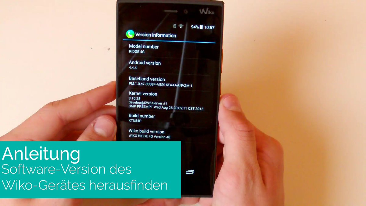 Ne8de's tweet photo. Anleitung: Android Software-Version von Wiko Geräten herausfinden https://t.co/cHJRZbcAgy https://t.co/RiUWeah7fB