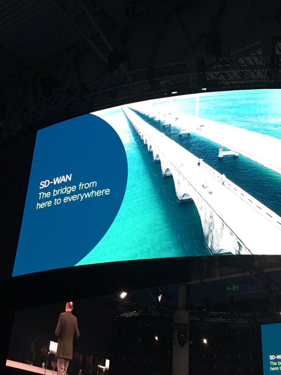 tsonal's tweet image. The key to business transformation! #CiscoSDWAN #CLEUR keynote #WeAreCisco #LoveWhereYouWork