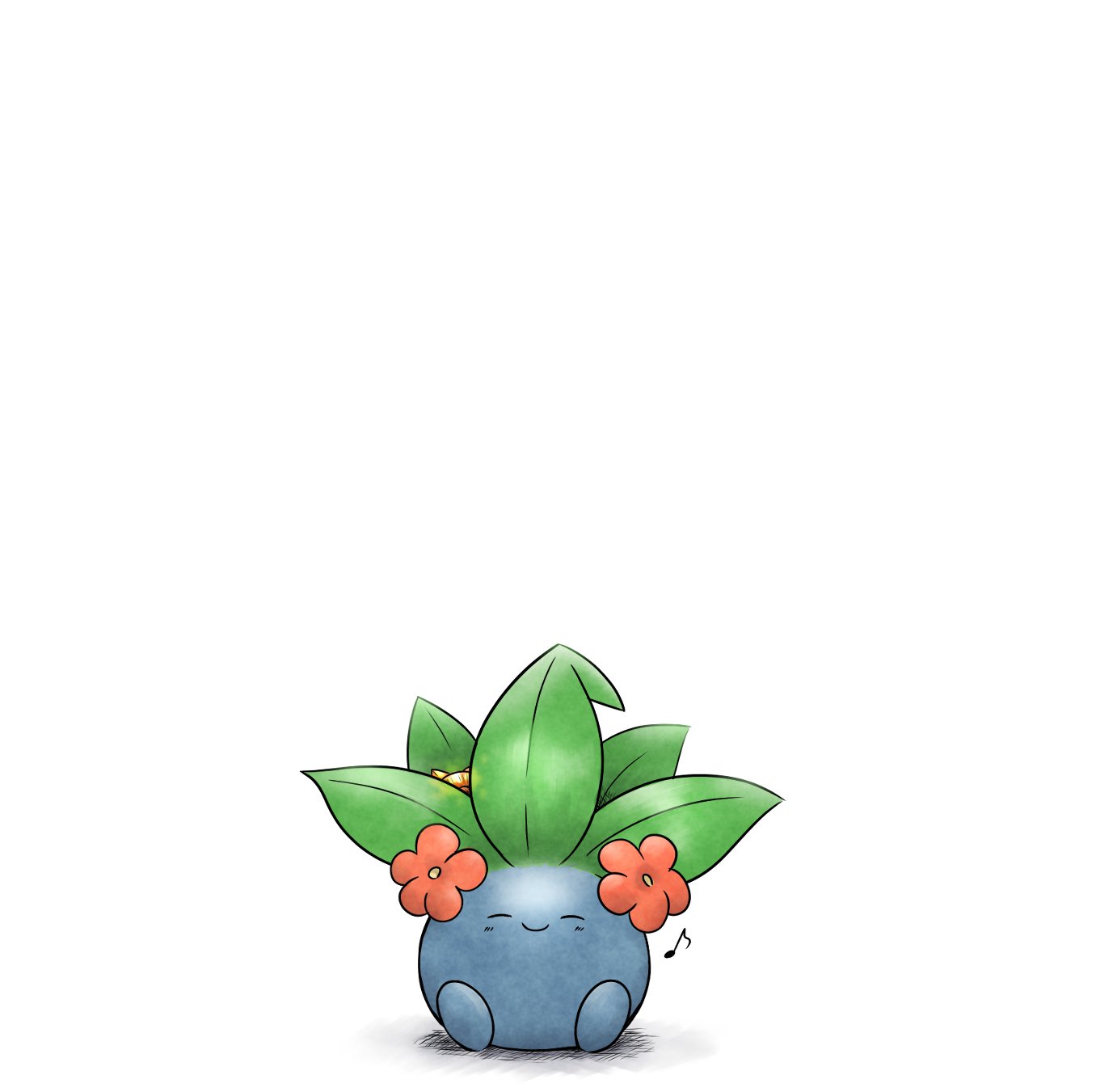 かしわ 予習をするナゾノクサ