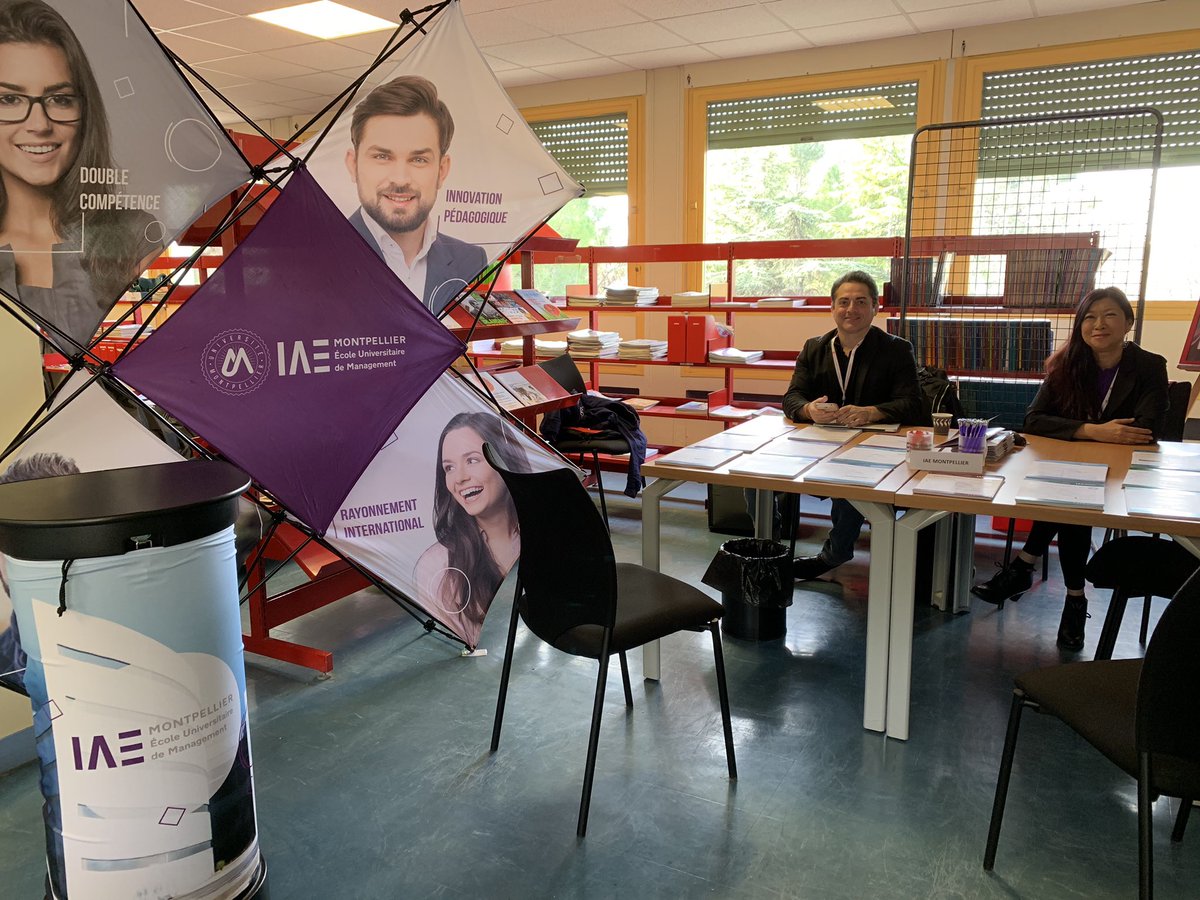 simobjects's tweet photo. Vous souhaitez préciser votre choix de poursuite d’études 📚 ? L’IAE Montpellier vous accueille au sein de L’IUT montpellier pour vous renseigner sur ses filières !
#ForumPoursuiteDetudes #IAEMontpellier #Doublecompetence @IAE_Montpellier @AnneLOUBES @IAEStartupLab @M2emarketing https://t.co/fh8lBbcRIZ