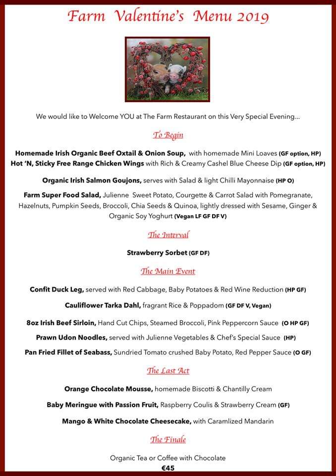 Want to win a fantastic dinner for 2 @ The Farm Restaurant on #ValentinesDay? To enter this special #Valentines #Competition, you must like follow our page, like this post &amp; retweet! Tagging a friend for an extra entry! BEST of luck!! #Farm #Restaurant #DawsonSt #Dublin #LoveFarm