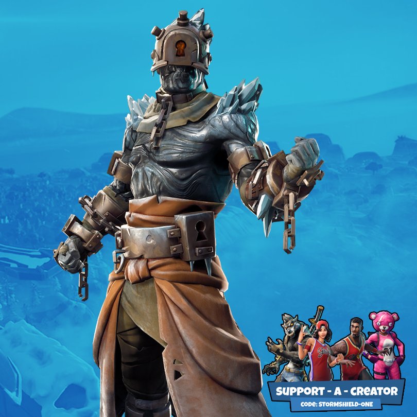 Storm Shield One Fortnite On Twitter Some Upcom!   ing Skins The - some upcoming skins the prisoner is the snowfall skin pic twitter com qhtl5diuve
