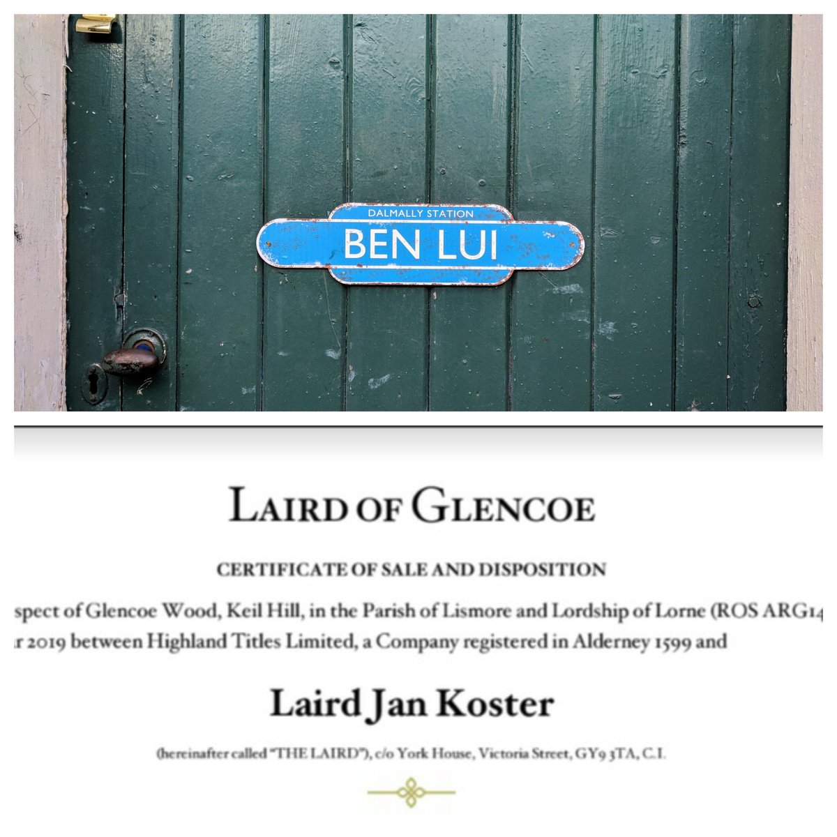 KosterJan's tweet image. Ben trots.