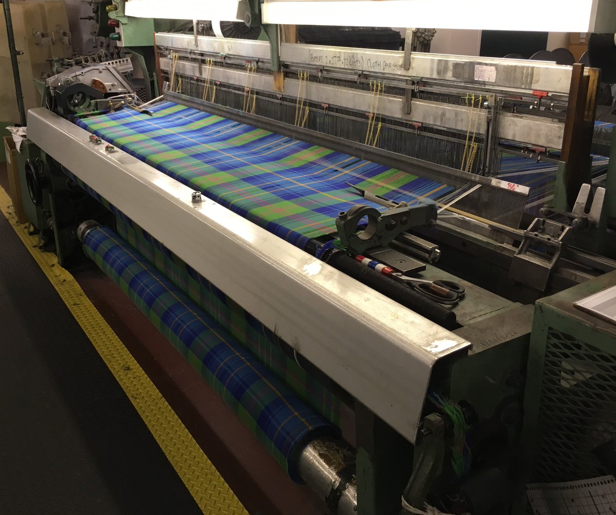 RDAnational's tweet photo. Who wants to see a sneak peak at the RDA Tartan?

Edinburgh and borders region have sent us a few photos of the weaving process. We are excited for the launch on the 30th April #RDA50 #RidingForTheDisabled https://t.co/19TsfRFkDs