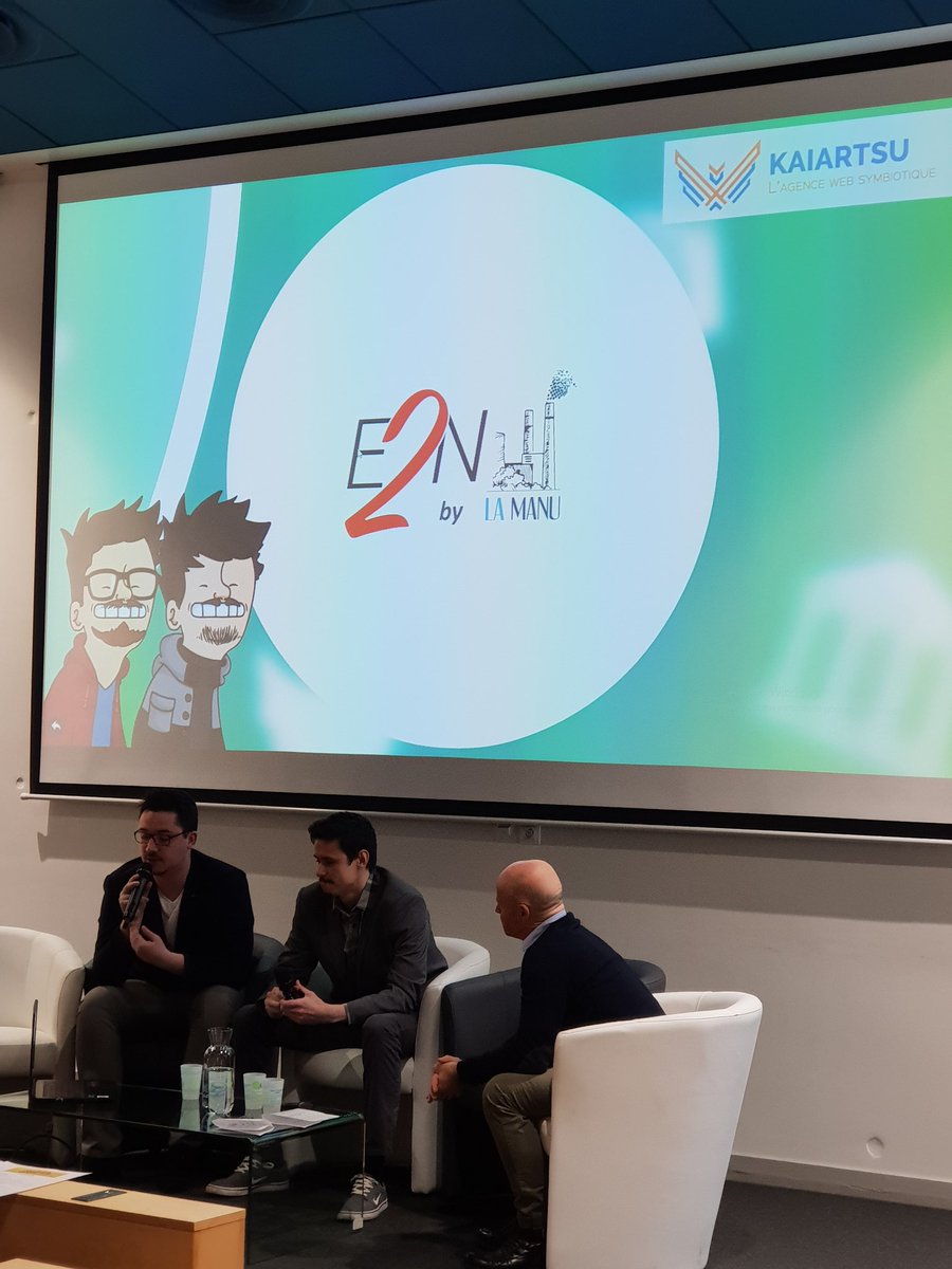 Pierre Schuvey et Nicolas Prêtre  présente leur agence web <a href="/kaiartsu/">Kaiartsu</a>. Bravo à nos 2 anciens apprenants de <a href="/E2N_Noyon/">E2N</a> 🚀