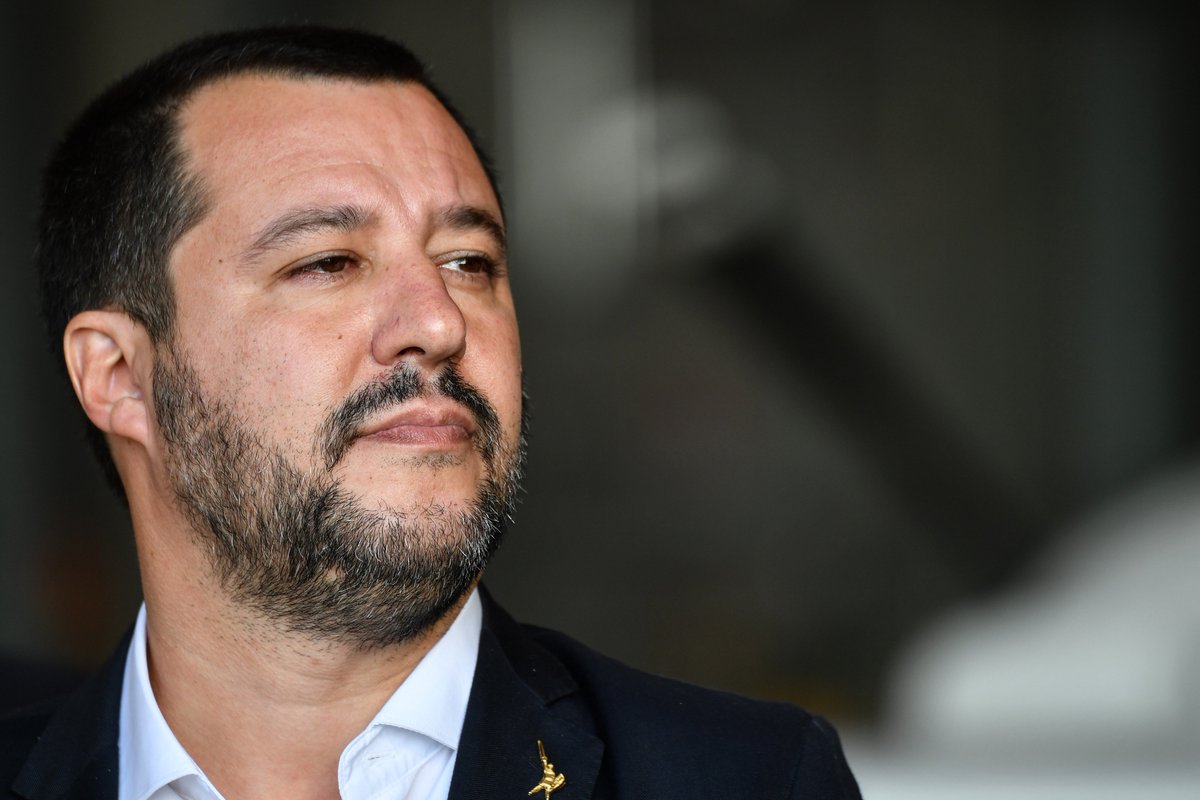 Adnkronos's tweet image. "No al processo", la mossa di #Salvini sul caso #Diciotti bit.ly/2HPSwPx