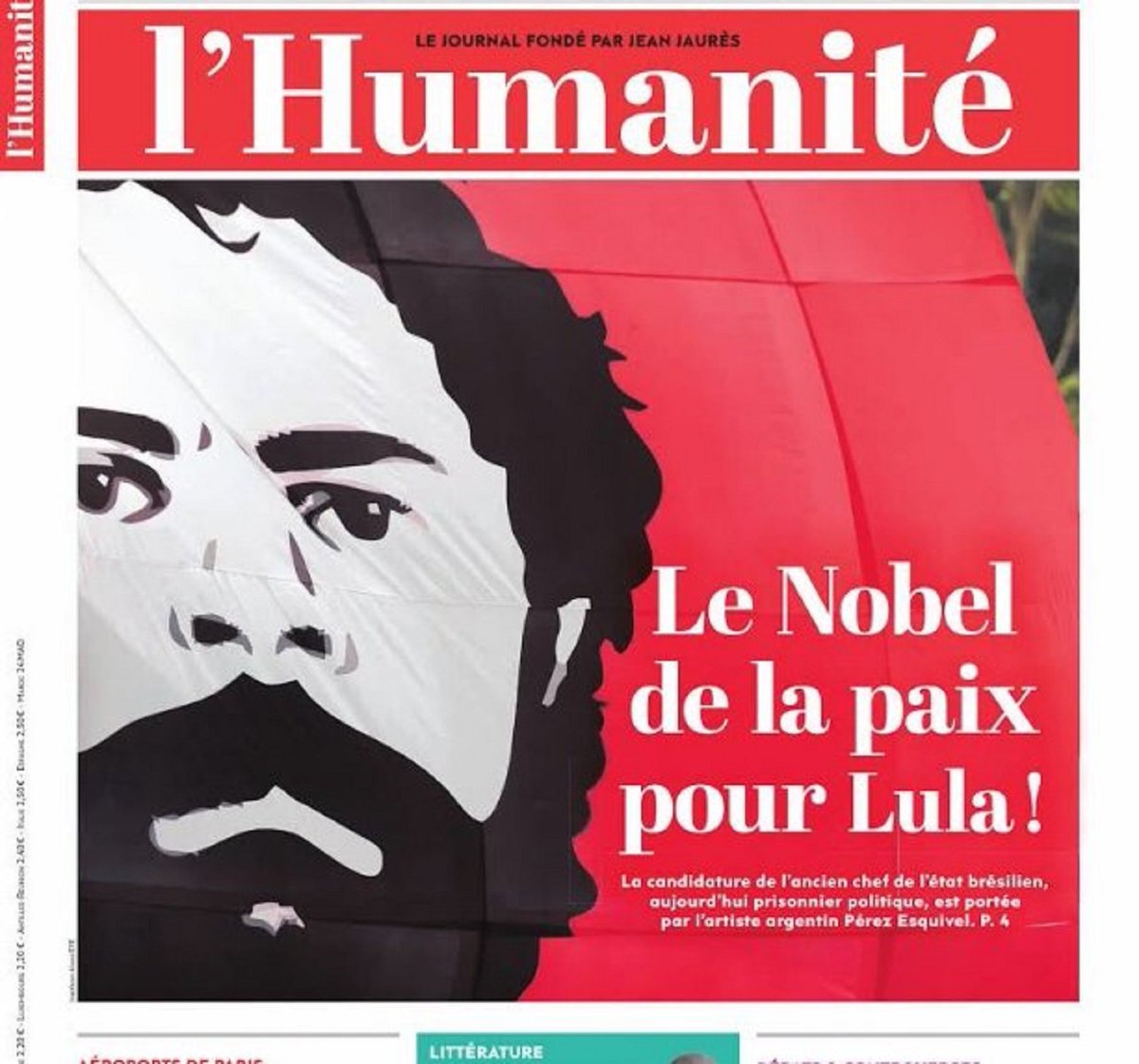 oan_max_ik's tweet image. Quando um candidato ao  prêmio Nobel da Paz está preso, não tenha duvida, estamos numa ditadura. Agravante - Ditadura de Milicianos...
Lula Nobel da Paz