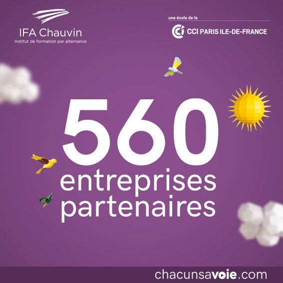 IFA_Chauvin's tweet photo. L’IFA Chauvin vous ouvre les portes de son réseau, pour votre réussite ! #ChacunSaVoie #Industrie #IFACHAUVIN https://t.co/9IOwsx2KOr