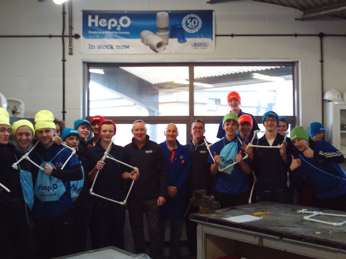 CCNConstruction's tweet image. Excellent 2 days of training for the next generation of Plumbers provided by @WavinUK @Hep2O Thanks to #NeilKing #GaryLedsom @norwichcollege  #futureplumbers #noleaks